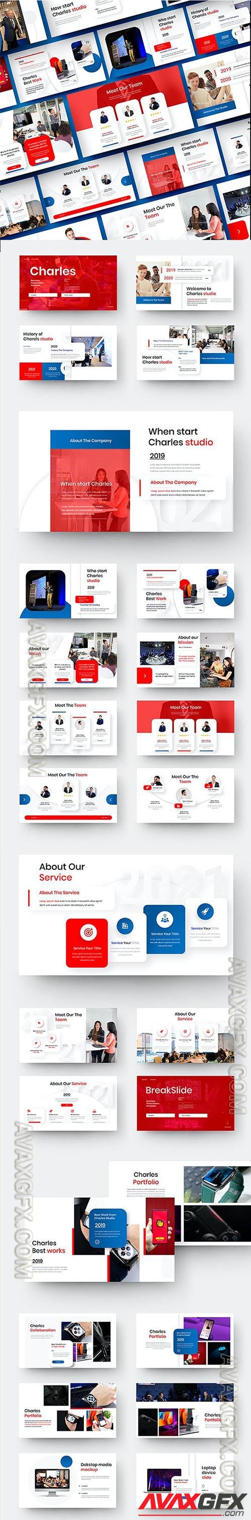 Charles - Business Powerpoint, Keynote and Google Slides Templates