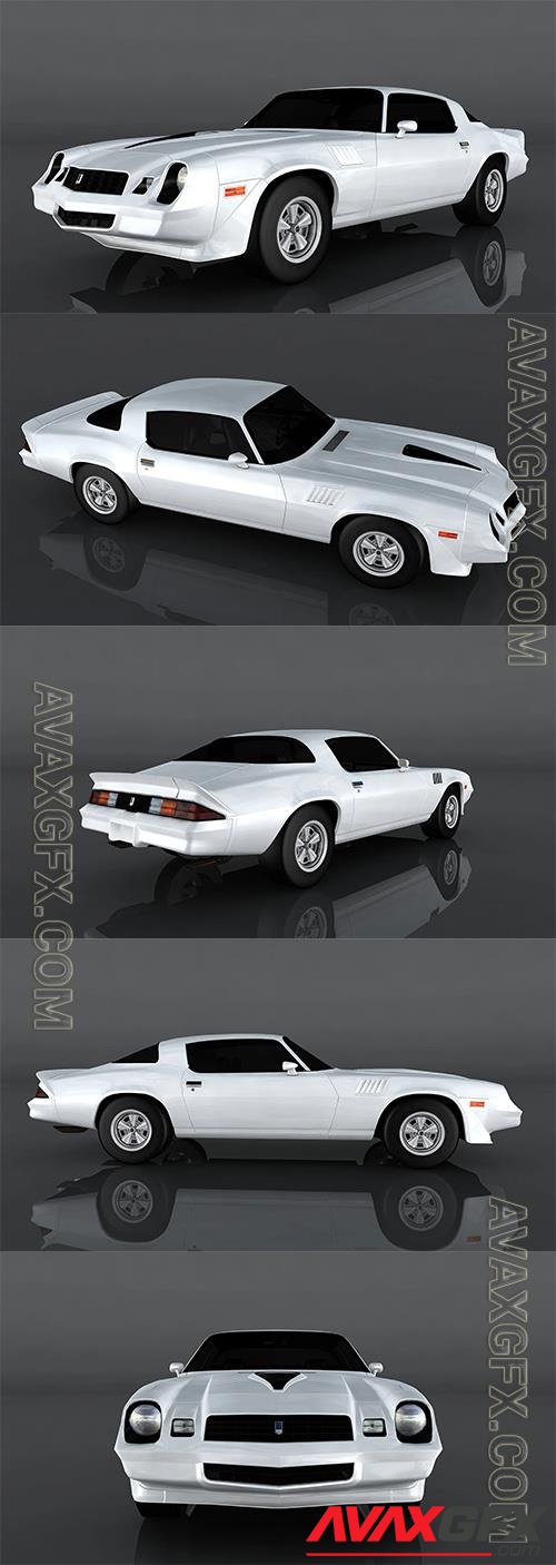 1979 Chevrolet Camaro Z28 3D Model o92991