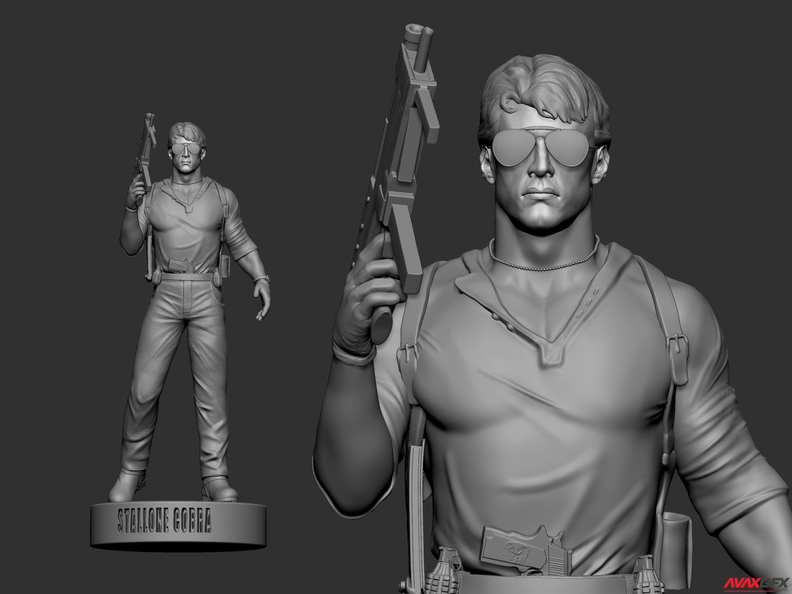 Stallone Cobra 3D Printable STL