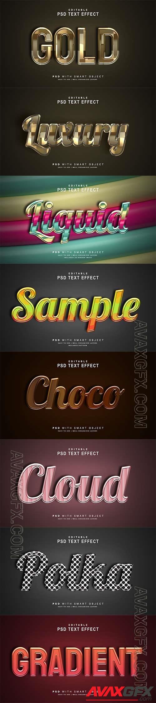 Psd text effect set vol 65