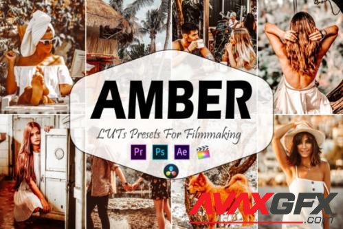 10 Amber Video LUTs Presets