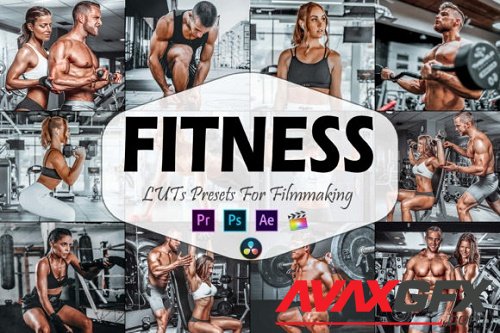 10 Fitness Video LUTs Presets