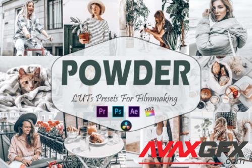 10 Powder Video LUTs Presets