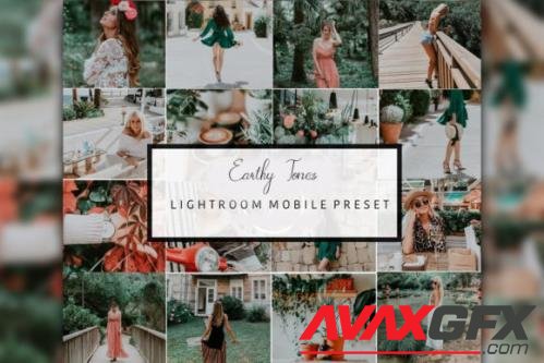 42 Earth Tones Mobile Lightroom Presets