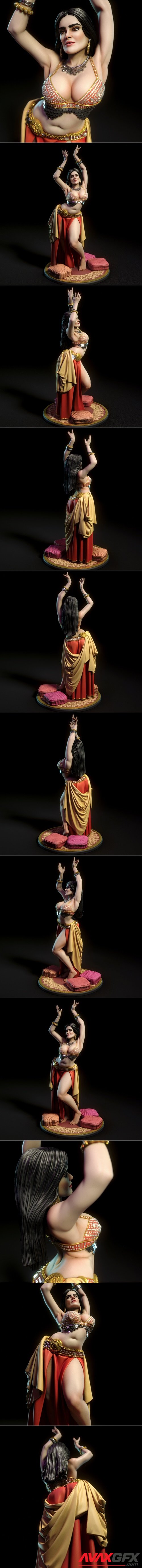 Belly Dancer – 3D Printable STL