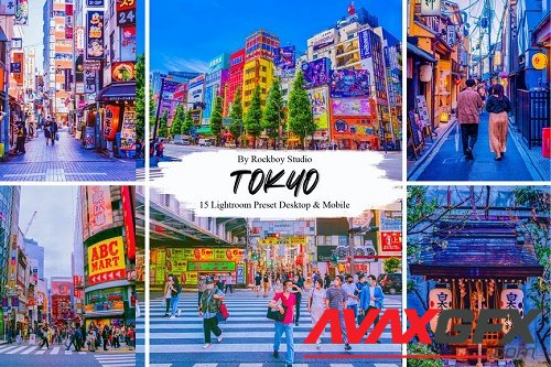 15 Tokyo Lightroom Presets