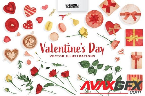 Valentines Day Vector Illustrations