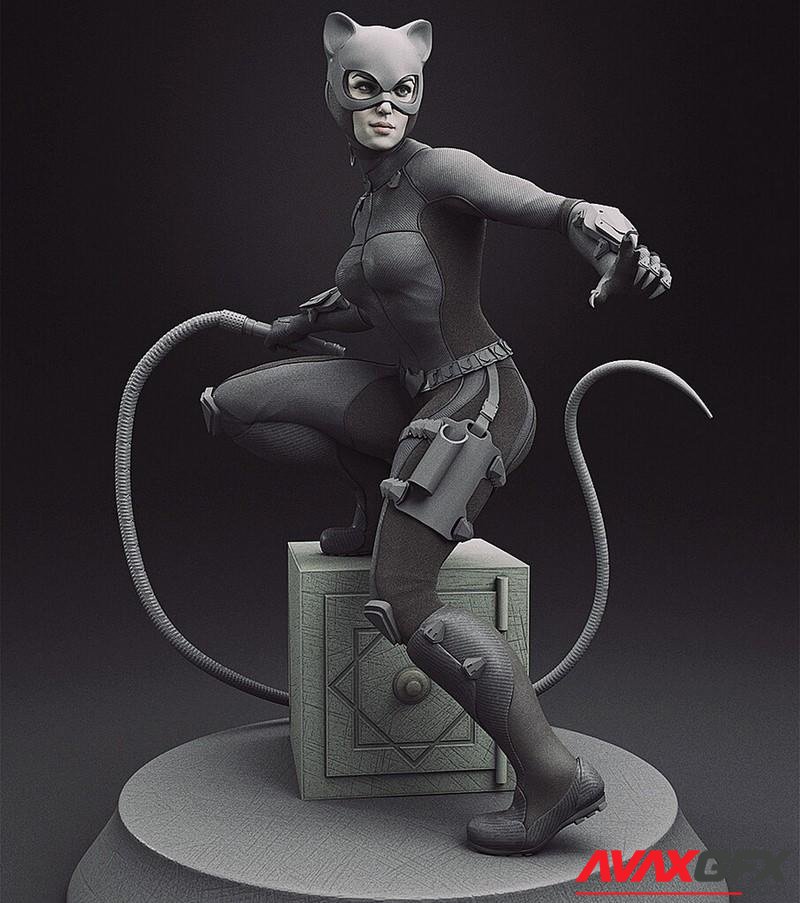 Catwoman 3D Printable STL