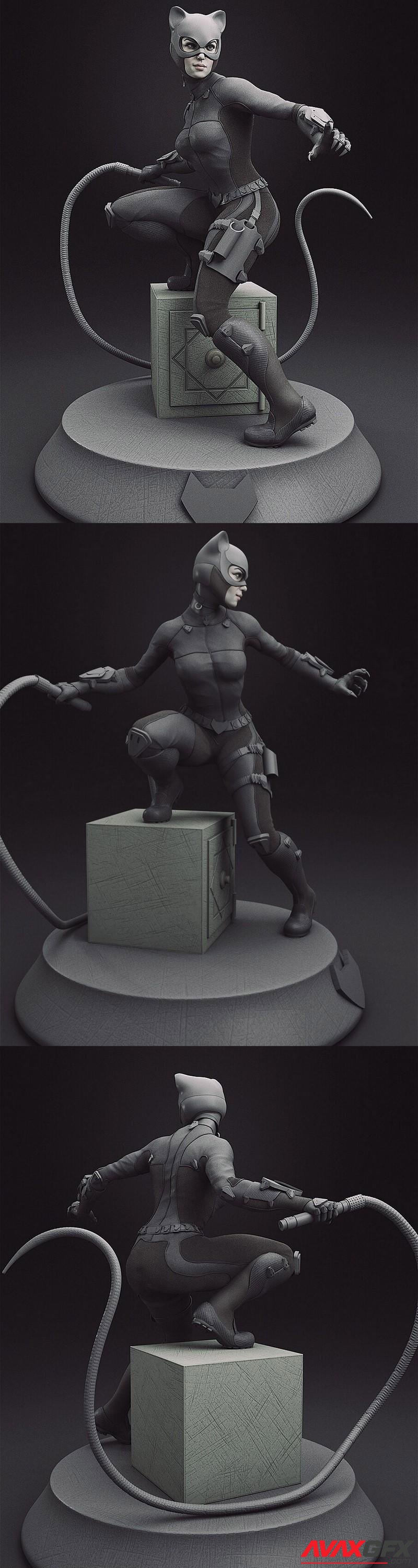 Catwoman 3D Printable STL