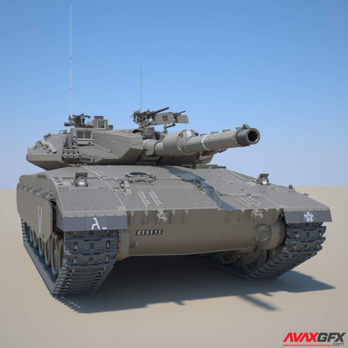 Merkava Mk.IIID MBT