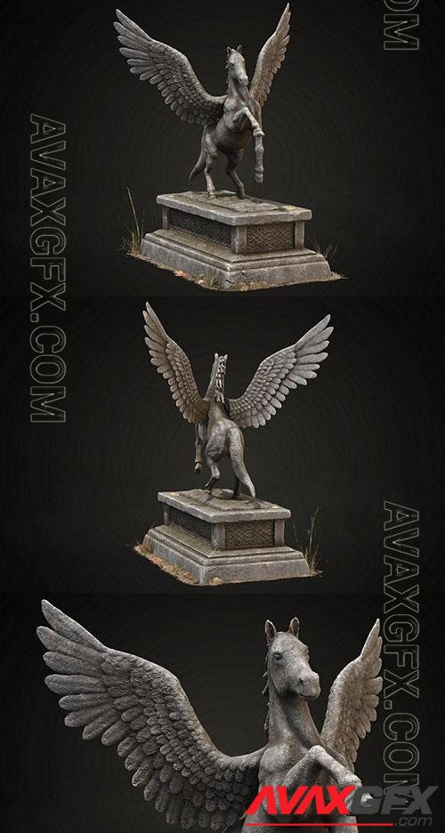3D Models Pegasus statue