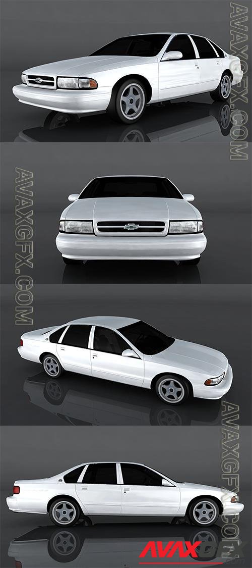1996 Chevrolet Impala 3D Model o92696