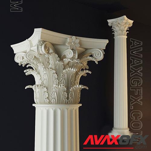 3D Models CORINTHIAN ORDER