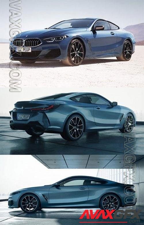 3D Models BMW 8 Series 2019 3D Model