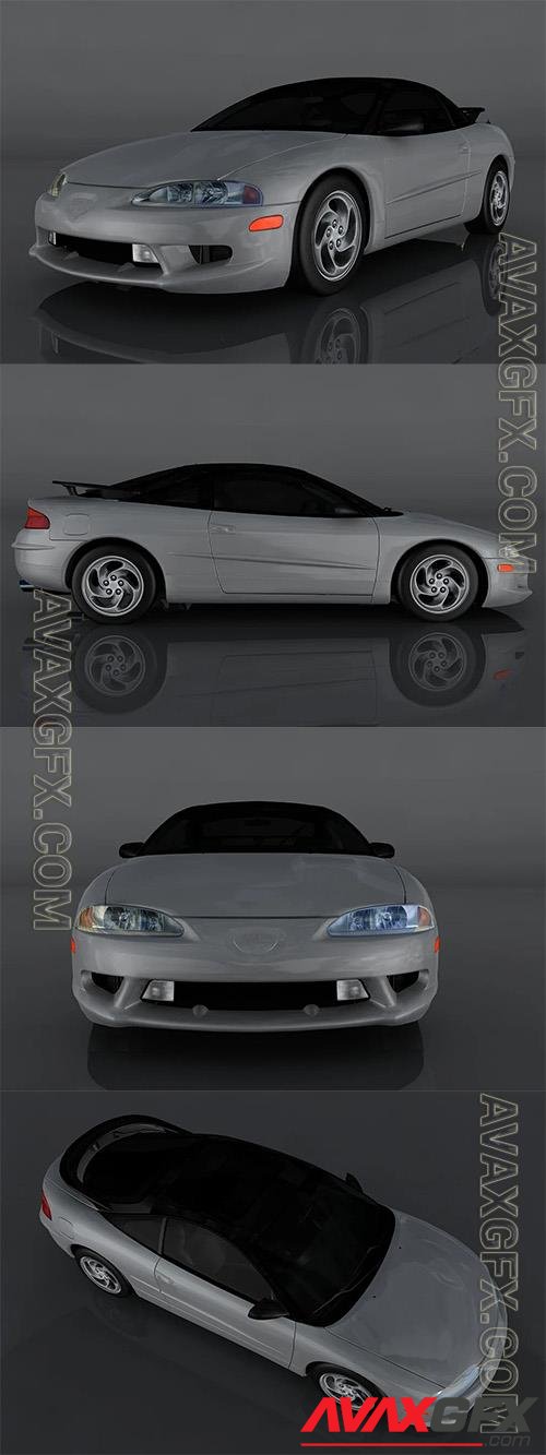 1998 Eagle Talon 3D Model o89429