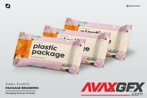 Plastic Package Branding Mockup - 6800285