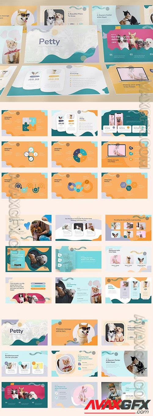 Petty Powerpoint and Keynote Templates