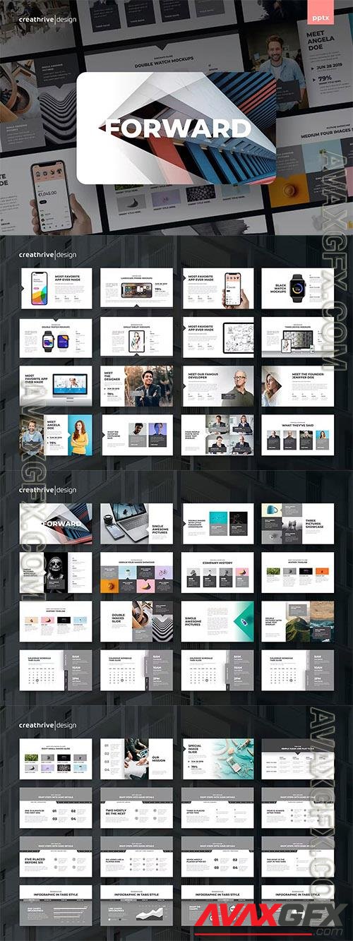 Forward Powerpoint and Keynote Templates