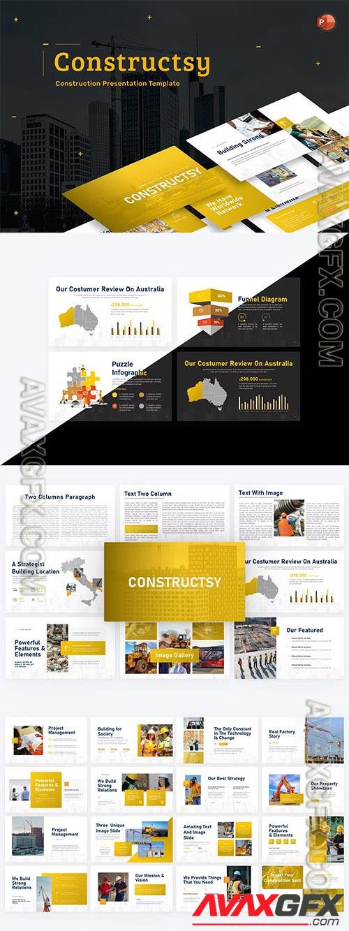 Constructsy Construction PowerPoint Template 5GG5TDN