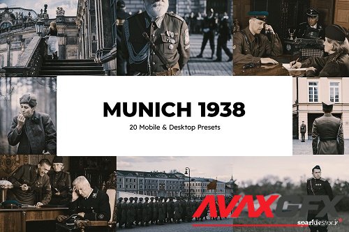 20 Munich 1938 Lightroom Presets - 6889933