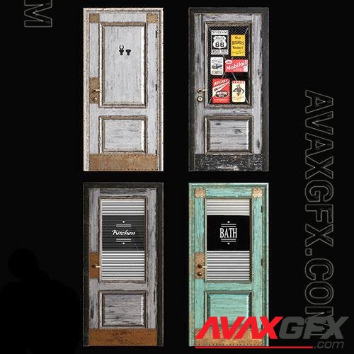 3D Models Loft doors from doors Brothers 2