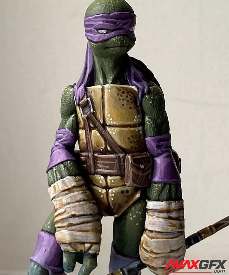 TMNT Donatello 3D Printable STL