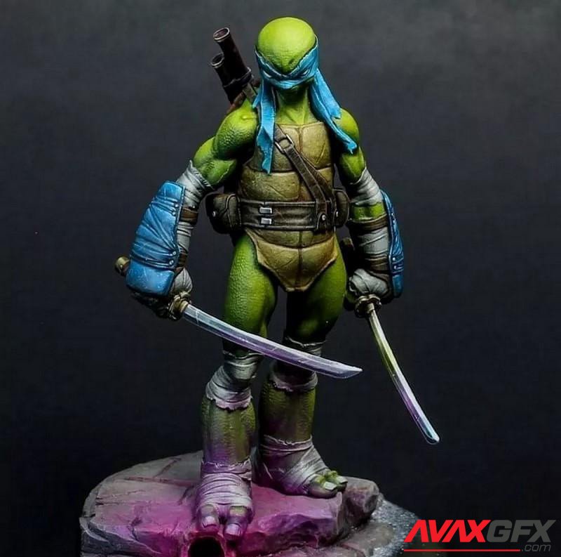 TMNT Leonardo 3D Printable STL