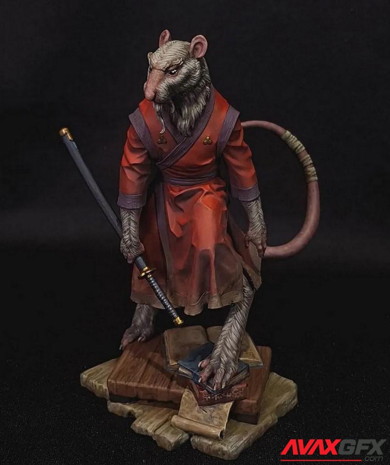 TMNT Splinter 3D Printable STL