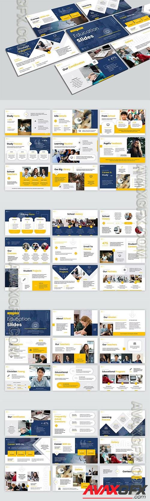 Education Powerpoint Presentation D9VW289