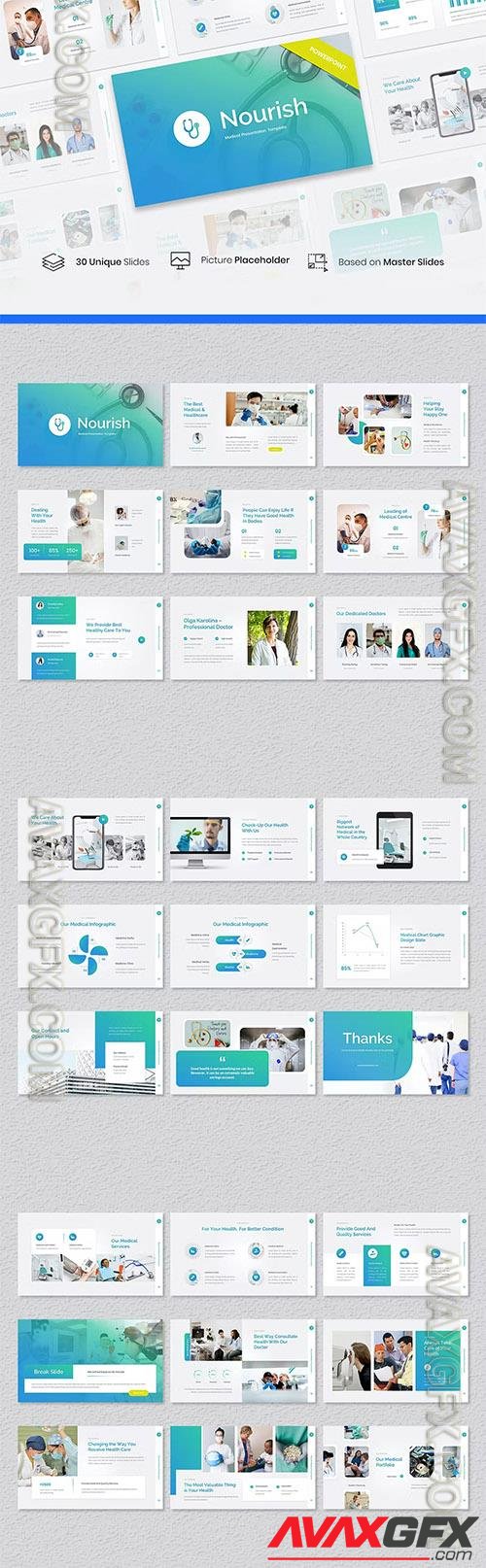 Nourish – Medical PowerPoint Template ZXYNMAD