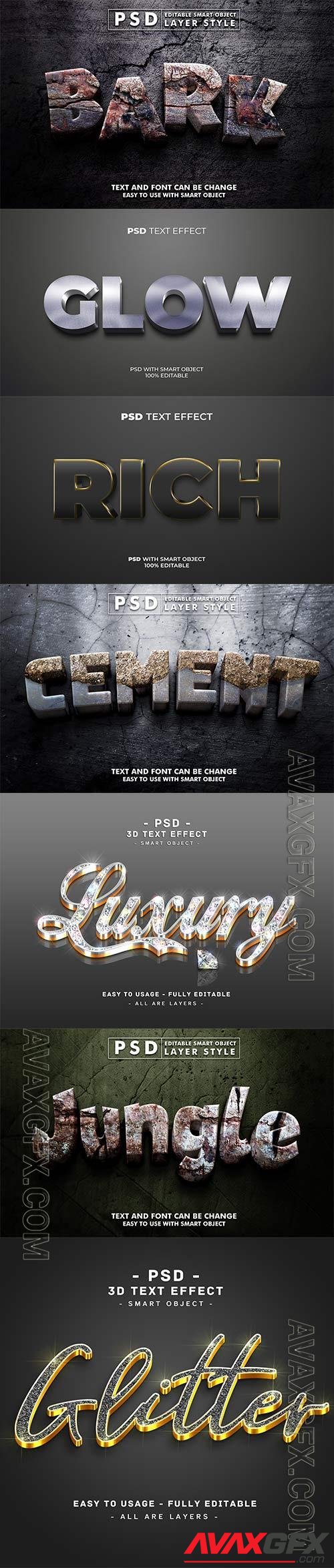 Psd text effect set vol 86