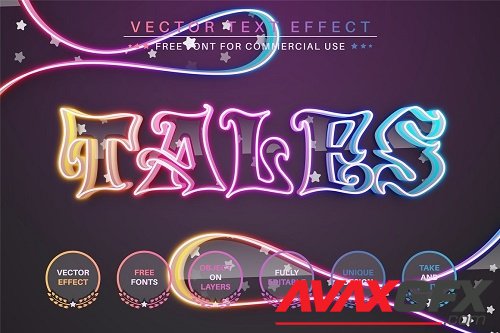 Glow Magic - Editable Text Effect - 6908184