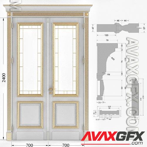 3D Models Door 008