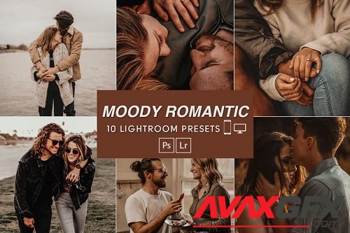 Moody Romantic mobile & desktop presets