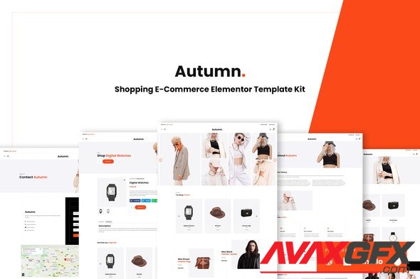 ThemeForest - Autumn v1.0.0 - Fashion eCommerce Elementor Template Kit - 35826512
