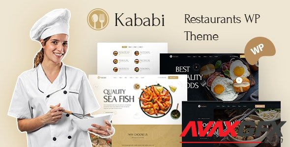 ThemeForest - Kababi v1.0.0 - Restaurant WordPress Theme - 33837150
