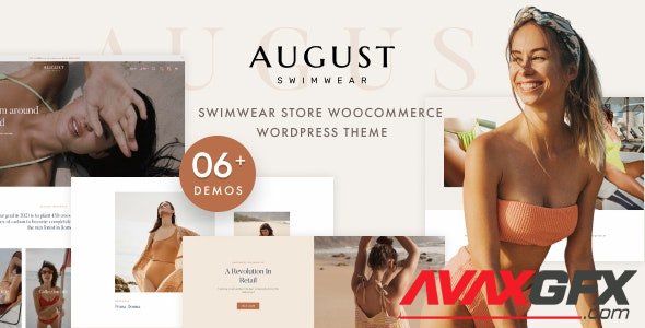 ThemeForest - August v1.0.2 - Swimwear WooCommerce WordPress Theme - 34369243