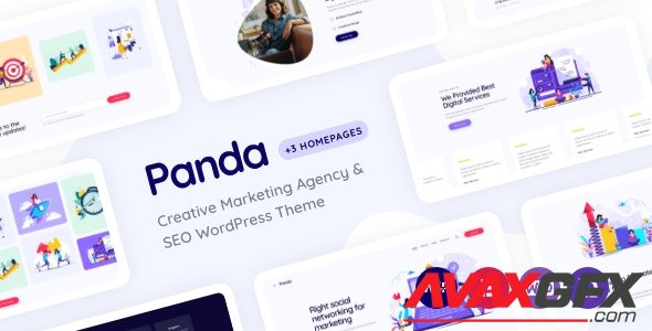 ThemeForest - Panda v1.1.0 - Creative Marketing Agency SEO WordPress Theme - 35118685 - NULLED
