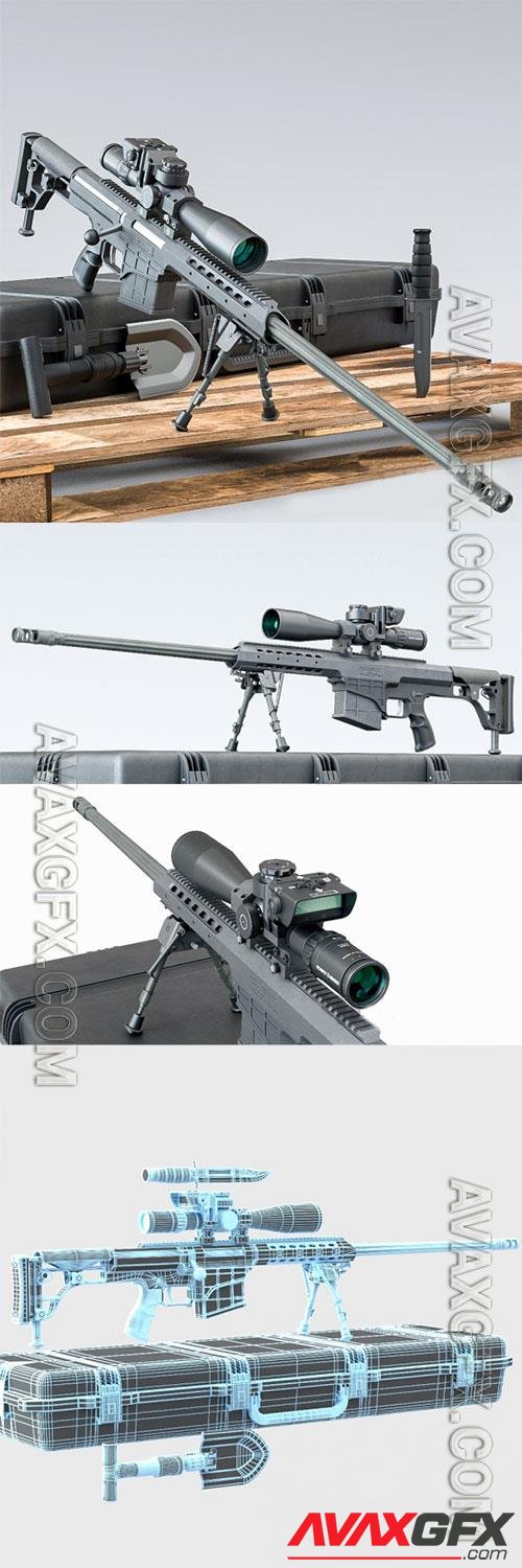 3D Models Sniper kit