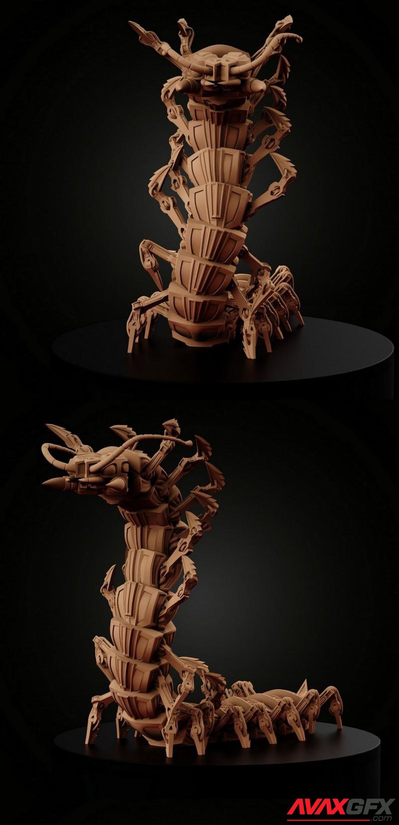 Mechanical Centipede 3D Printable STL