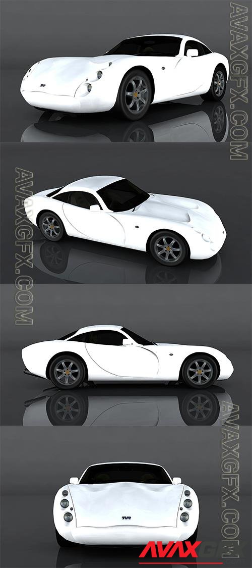 2001 TVR Tuscan Super 3d model Model o175642