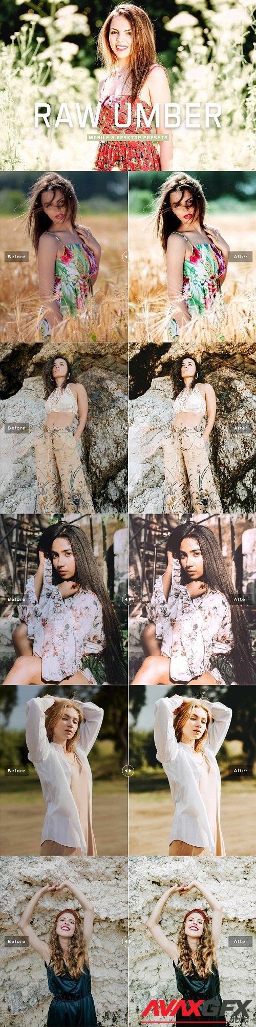 Raw Umber Pro Lightroom Presets - 6916382