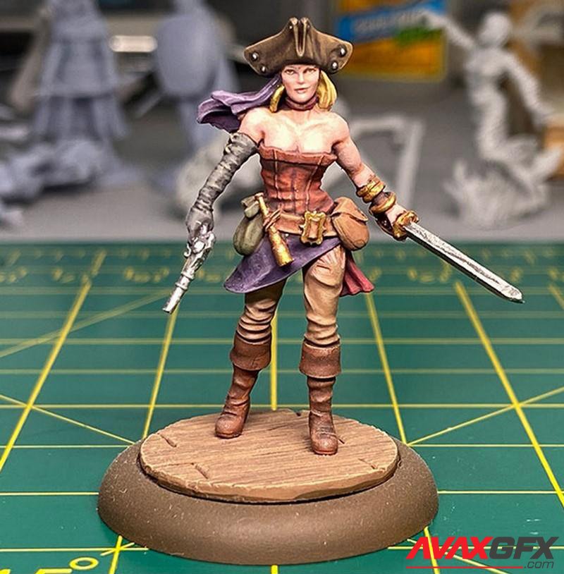 Sarah Seaworthy 3D Printable STL