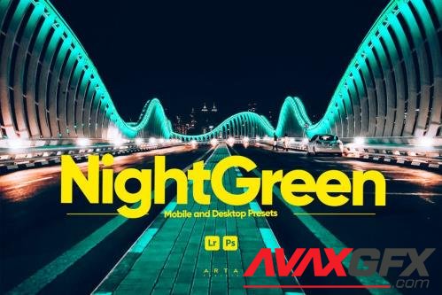 ARTA - NightGreen Presets for Lightroom