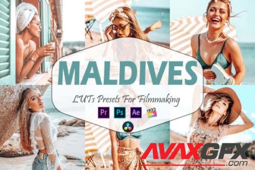 10 Maldives Video LUTs Presets