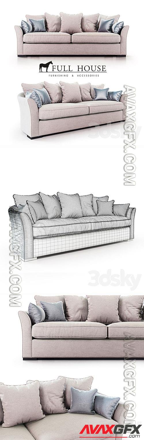 3D Models Celine Sofa Ом