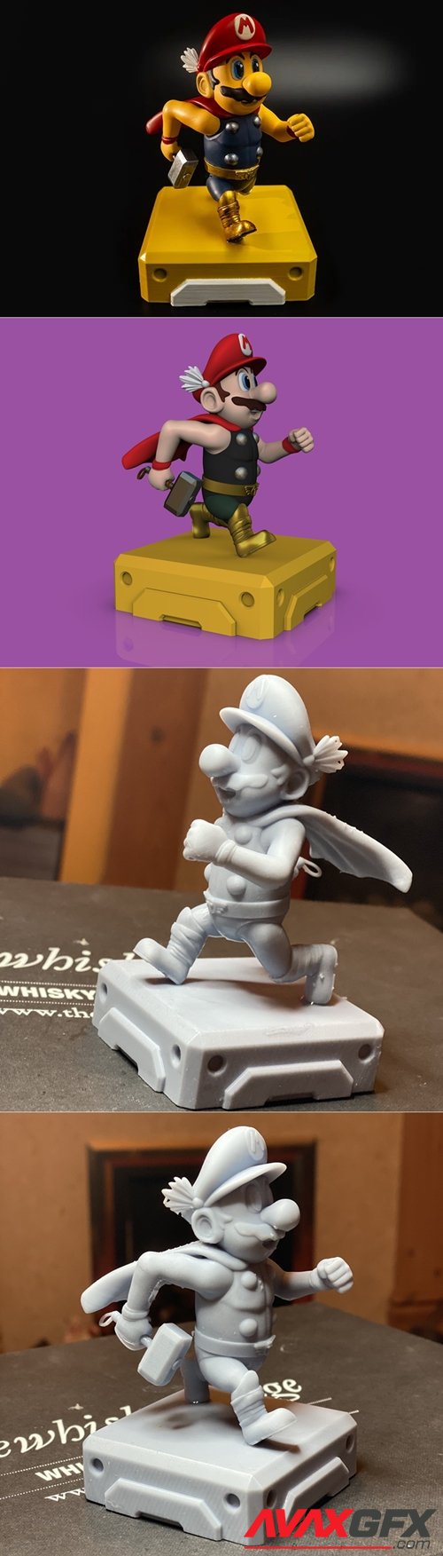 Mario Thor Thorio – 3D Printable STL