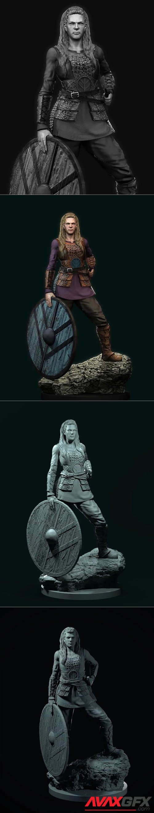 Lagertha – 3D Printable STL