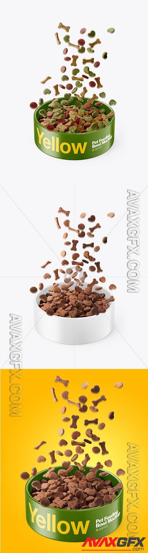 Pet Feeding Bowl Mockup 71152