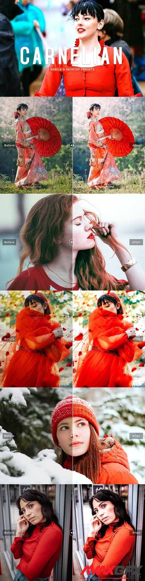 Carnelian Pro Lightroom Presets - 6923239